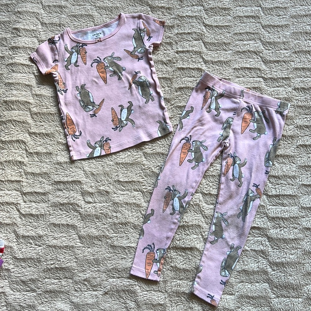 ⭐️3/$10 Bunny Rabbit PJs